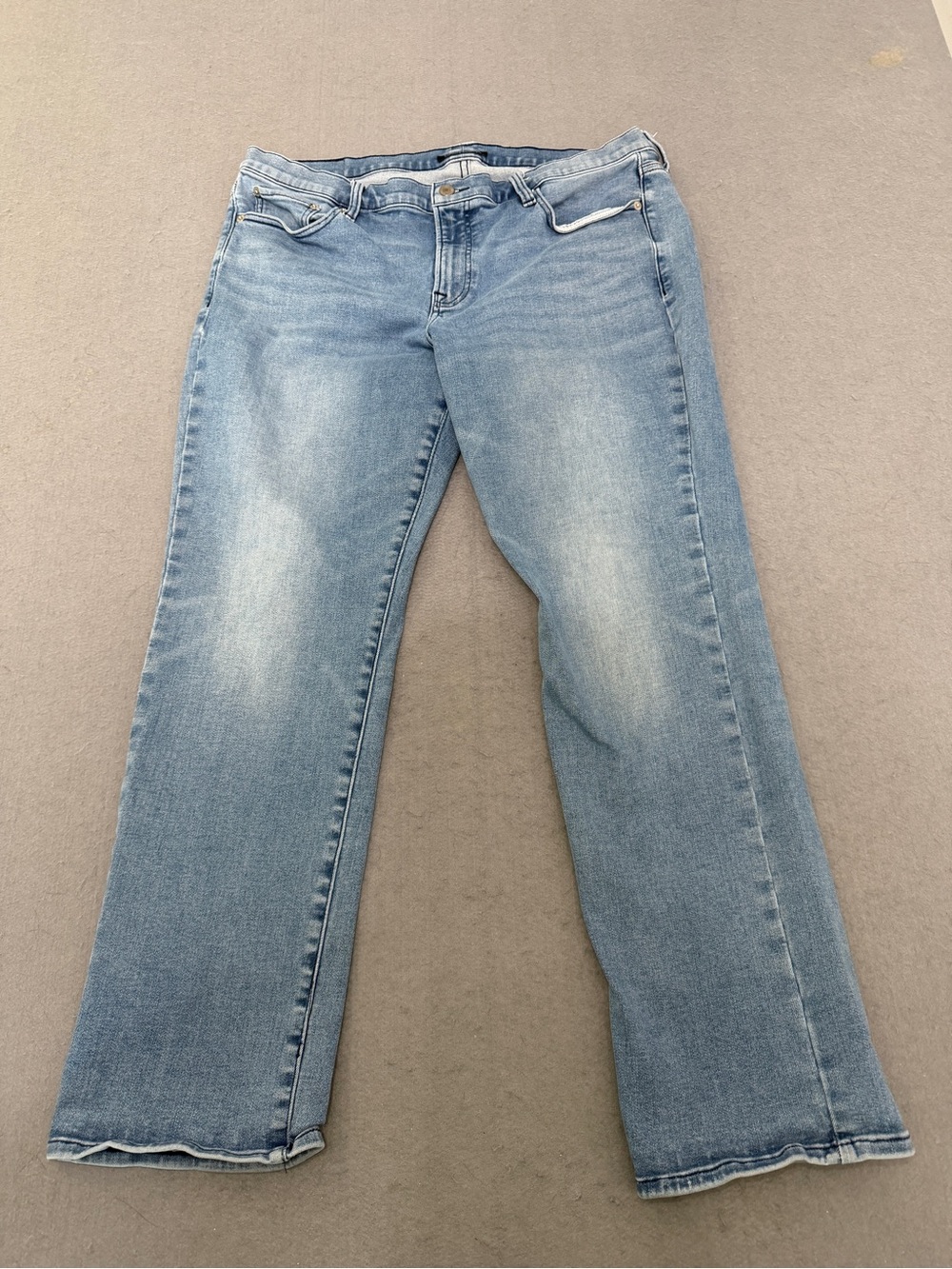 Women’s Lucky Brand Light Wash Straight Leg Jeans Size 18 34